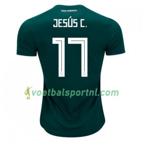 Mexico Jesus C. 17 Thuis Shirt WK voetbal 2018